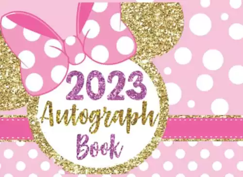 Autograph Book 2023: Vacation Trips with Children Family & Friends . Celebrities Signatures Keep all Album Fun For Kids, Girls & Boy